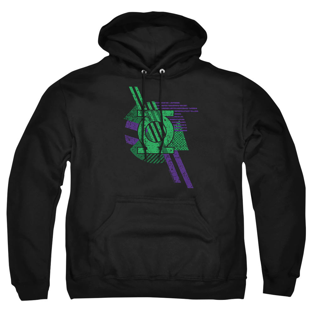 DCO591-AFTH-8 DCO Lantern Shapes Adult Pullover Hoodie, Black - 5X