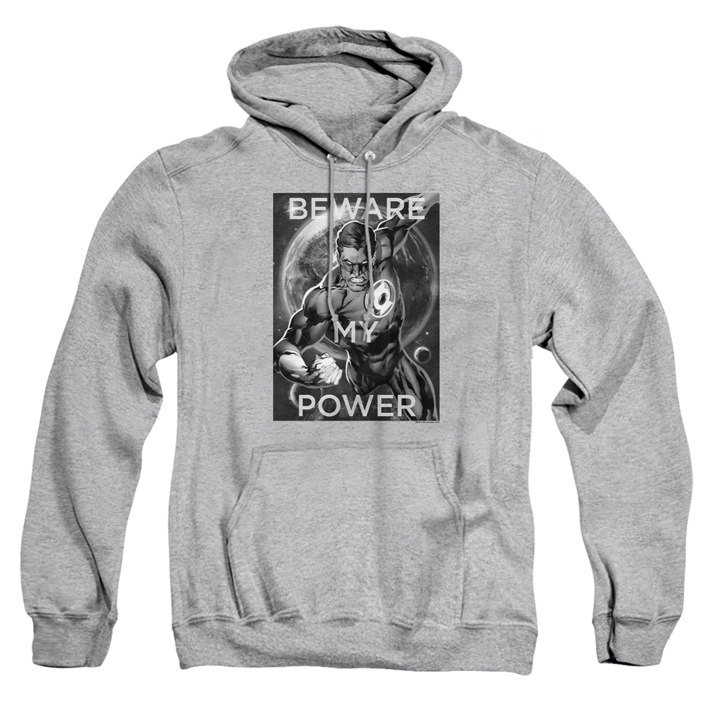 DCO828B-AFTH-2 DC Power Adult Pullover Hoodie, Athletic Heather - Medium