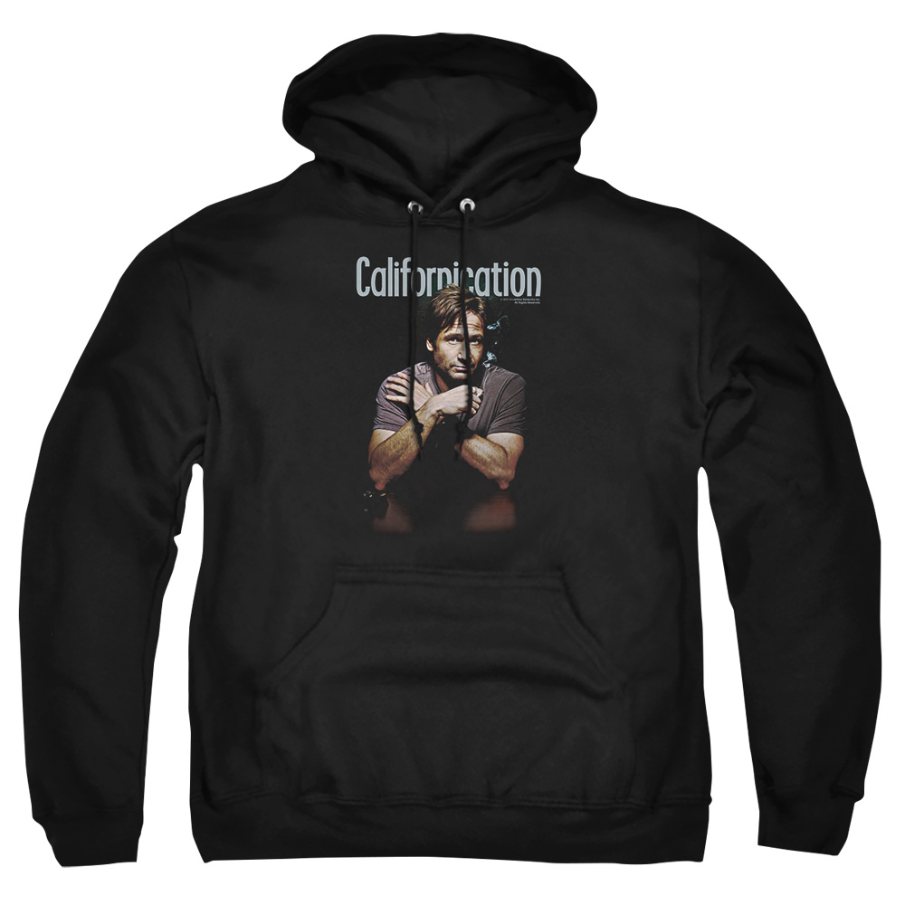 SHO343-AFTH-2 Californication Smoking Adult Pullover Hoodie, Black - Medium