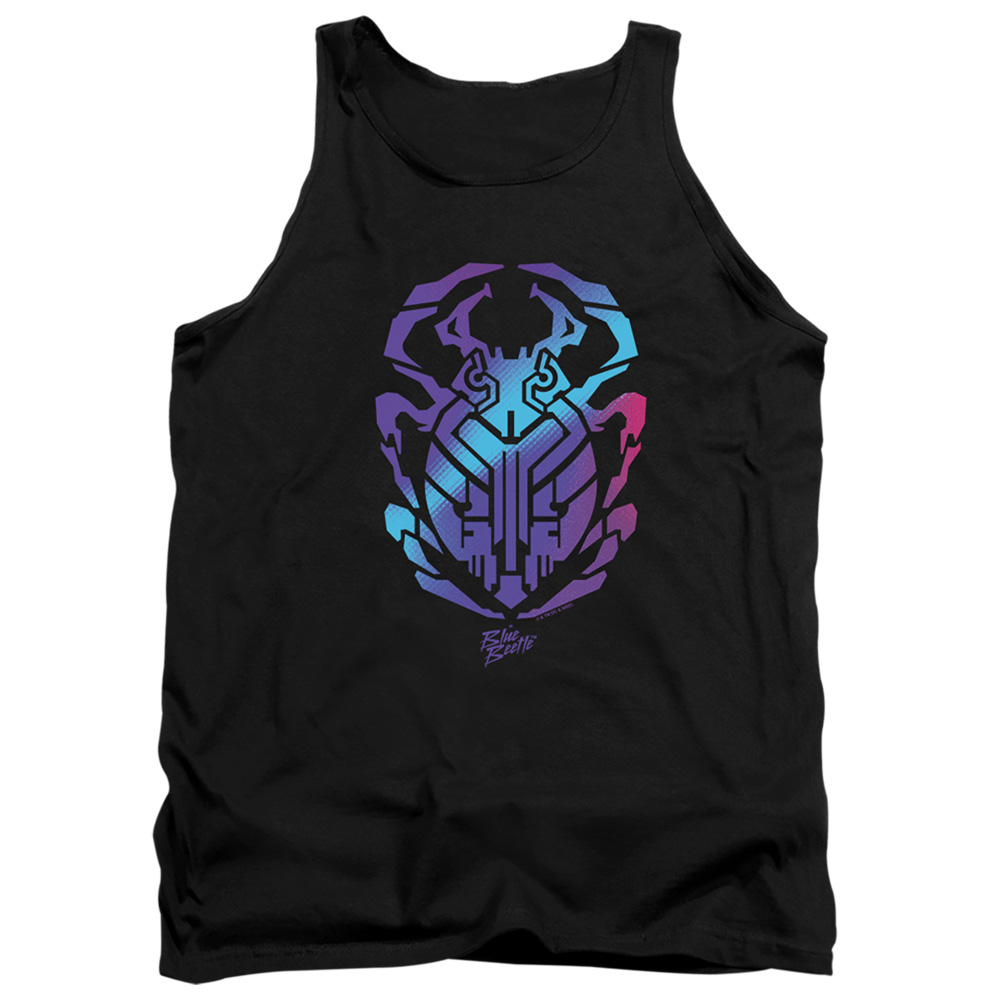 BBTL10001-TK-1 Blue Beetle 2023 Scarab Adult Tank Top, Black - Small
