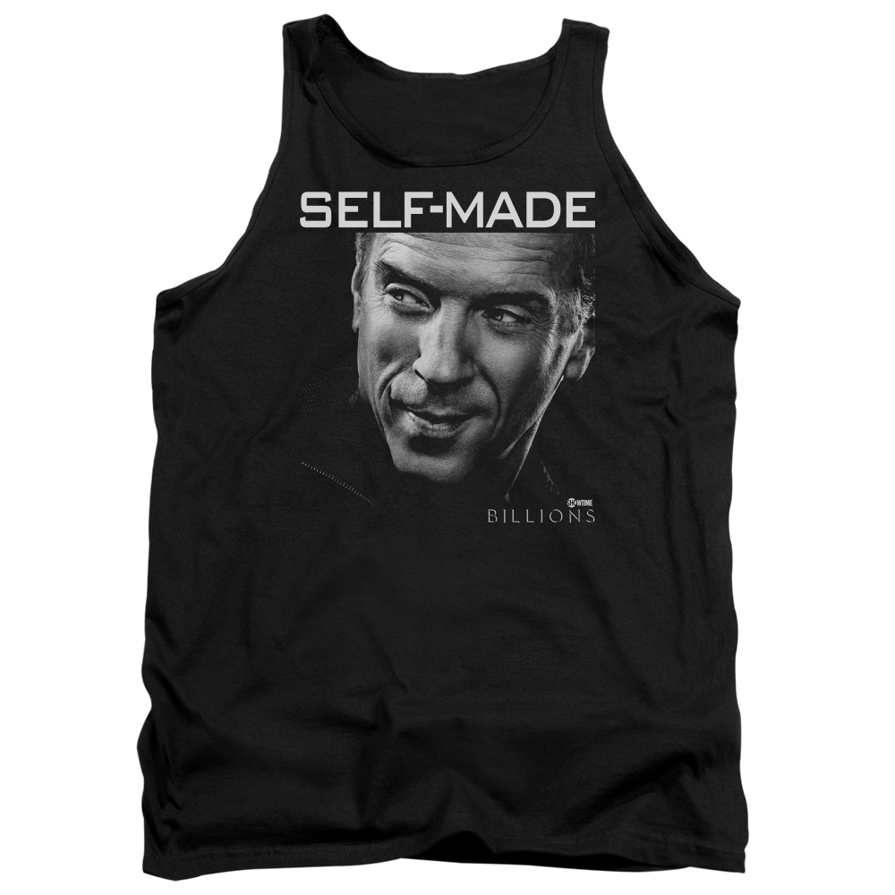 SHO582-TK-2 Billions Self Made Adult Tank Top, Black - Medium
