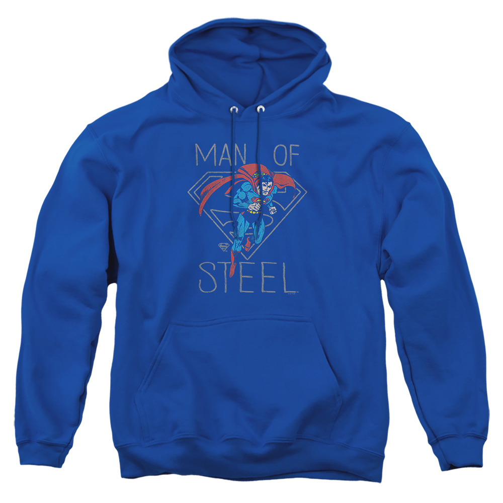 DCO751B-AFTH-4 DC Hardened Heart Adult Pullover Hoodie, Royal - Extra Large