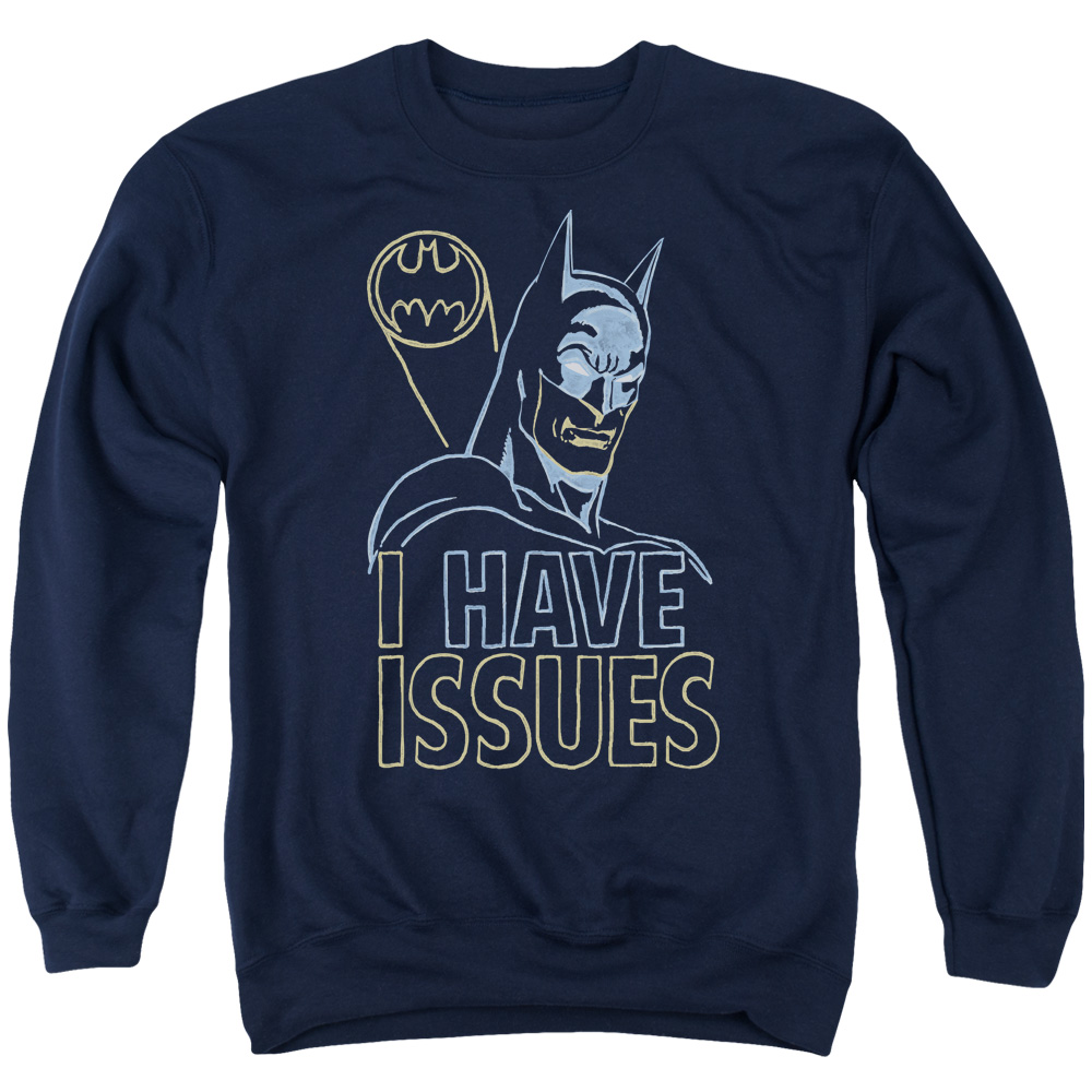 DCO639-AS-4 DC Issues Adult Crewneck Sweatshirt, Navy - Extra Large