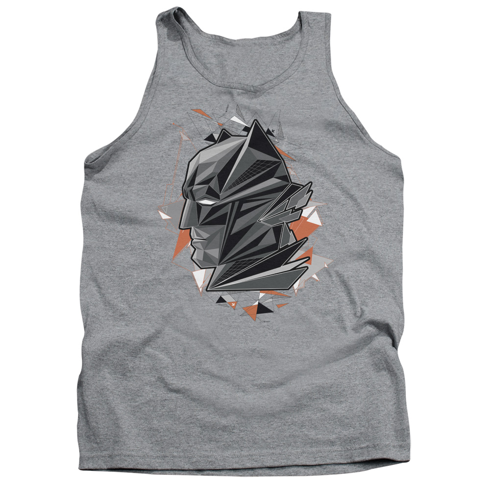 BVS129D-TK-2 Batman vs Superman Dawn Adult Tank Top, Athletic Heather - Medium