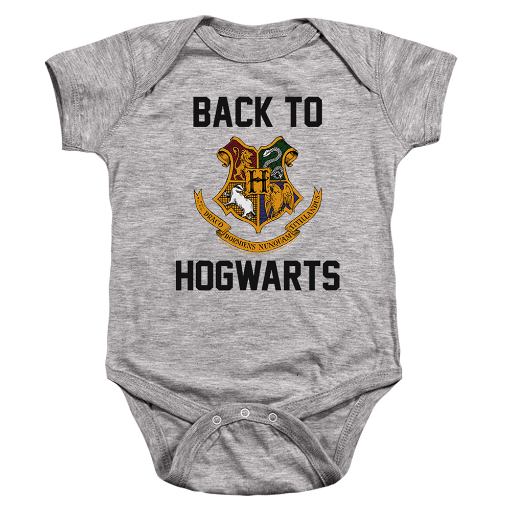 HP8983-SS-4 Harry Potter ID Rather Be At Hogwarts 2 Infant Snapsuit, Athletic Heather - Extra Large - 24 Month