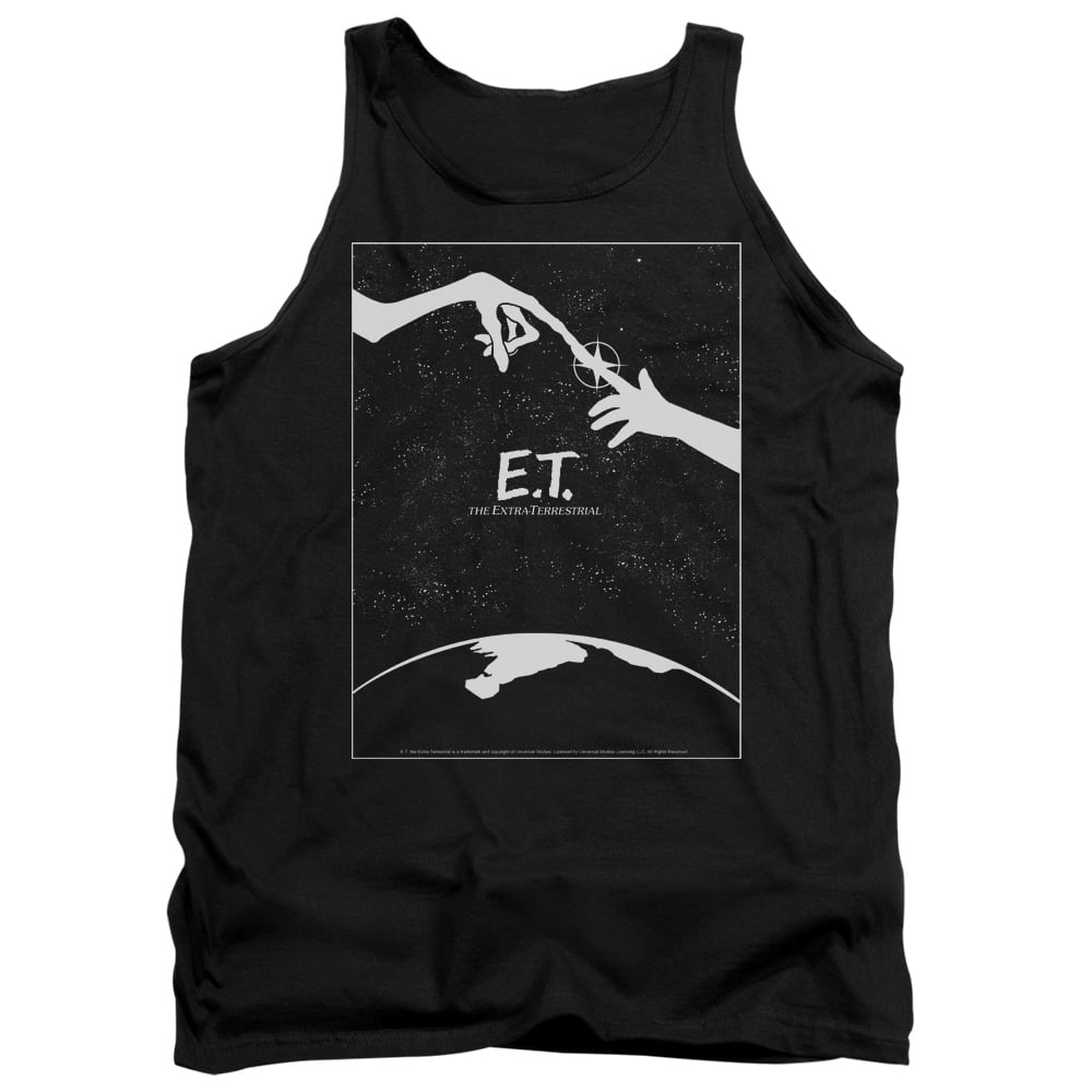 UNI557-TK-2 ET Simple Poster Adult Tank Top, Black - Medium