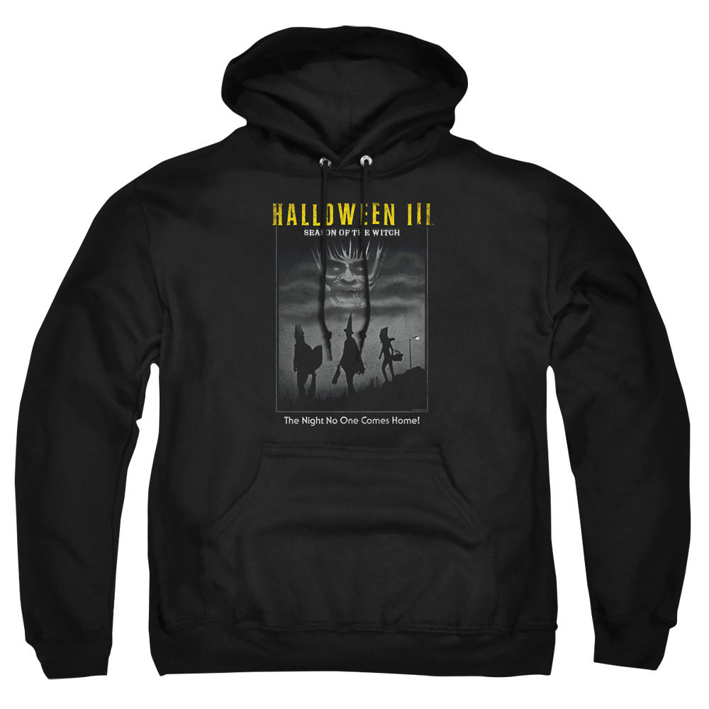 UNI891-AFTH-2 Halloween III Kids Poster Adult Pullover Hoodie, Black - Medium