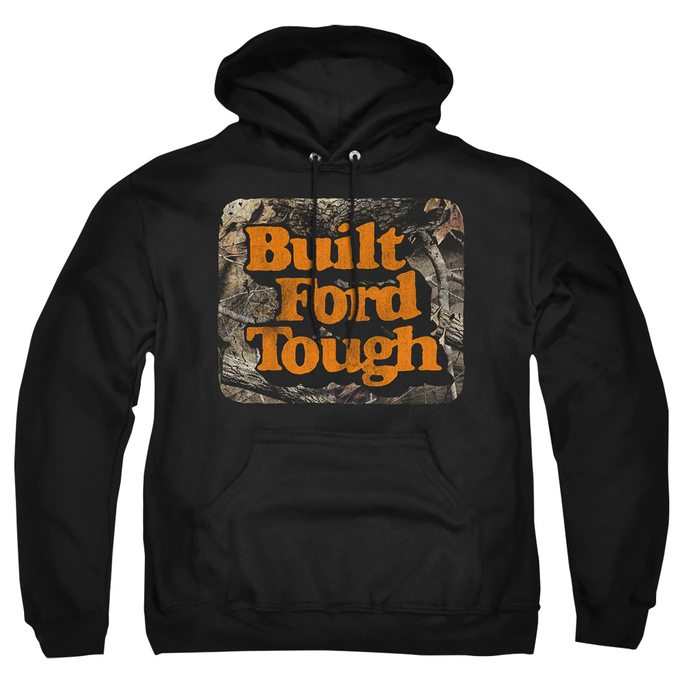 FORD265-AFTH-1 Ford Bft Camo Adult Pullover Hoodie, Black - Small