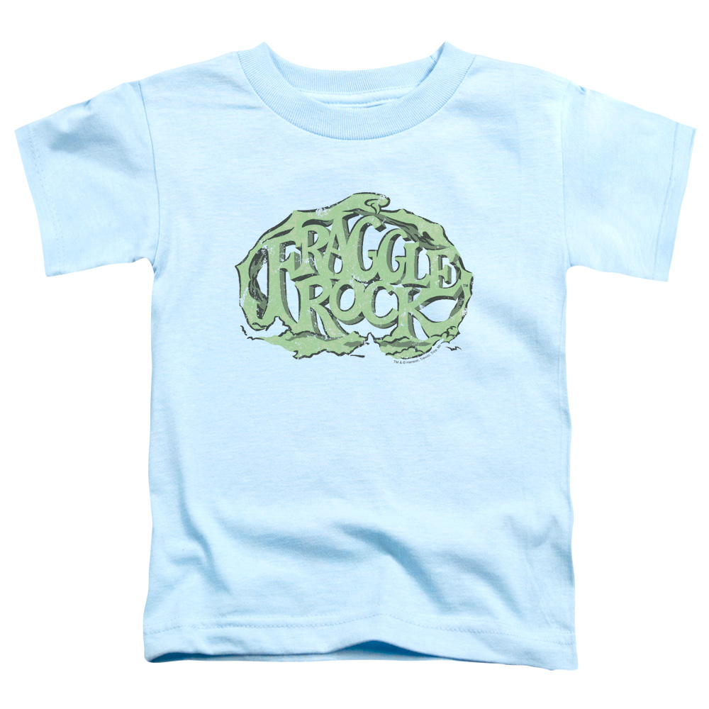 FR101-TT-2 Fraggle Rock Vace Logo Toddler Short Sleeve T-Shirt, Light Blue - Medium 3T