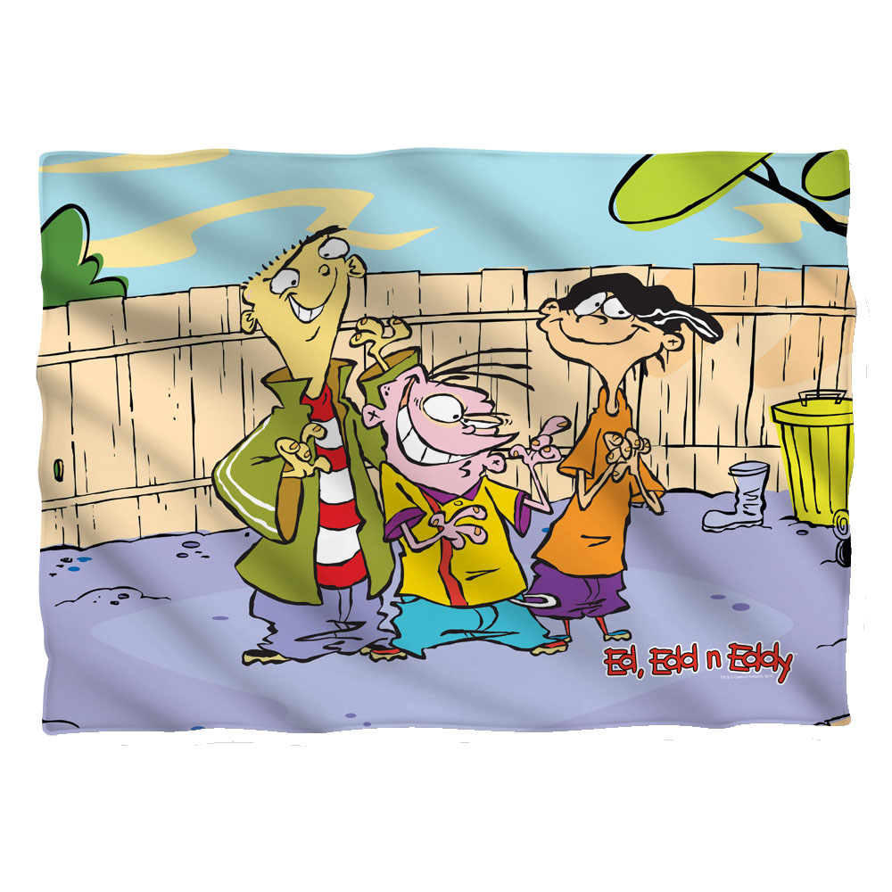 CN414-PLO1-0 Ed Edd N Eddy Backyard Boys Pillow Case, White - 20 x 28 in.