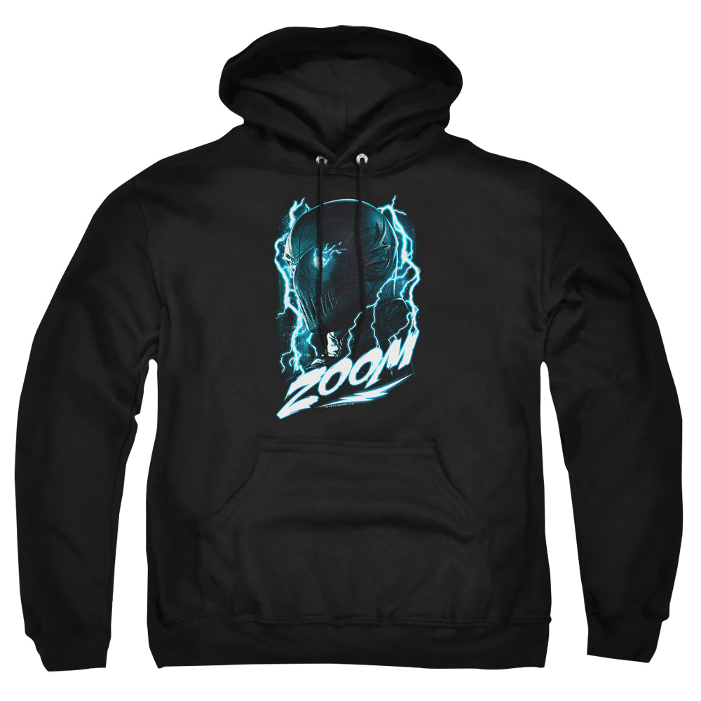 FLSH121-AFTH-4 Flash Zoom Adult Pullover Hoodie, Black - Extra Large