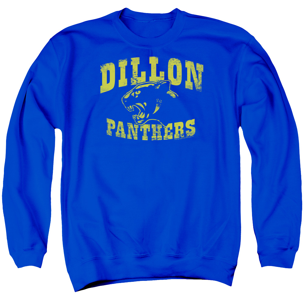 NBC251-AS-2 Friday Night Lights Panthers Adult Crewneck Sweatshirt, Royal - Medium