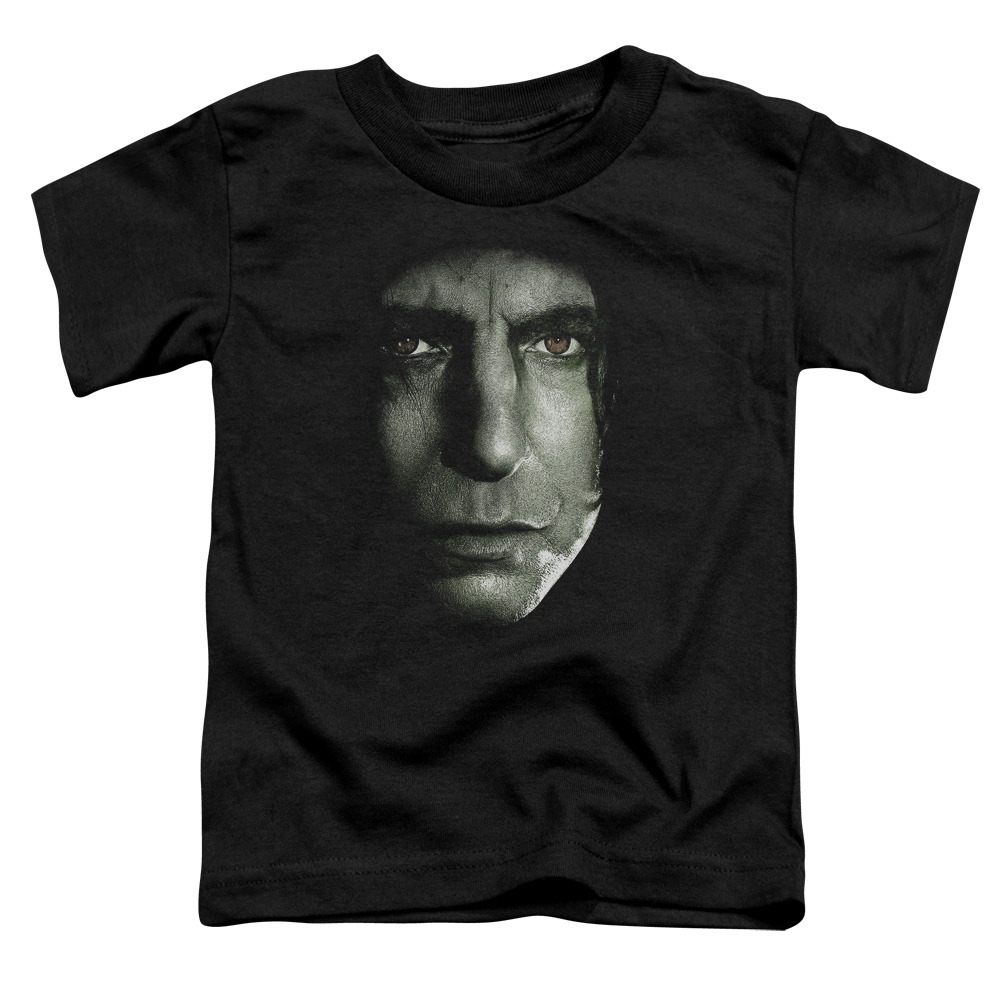 HP8004-KT-1 Harry Potter Snape Head Toddler Short Sleeve T-Shirt, Black - Large 4T
