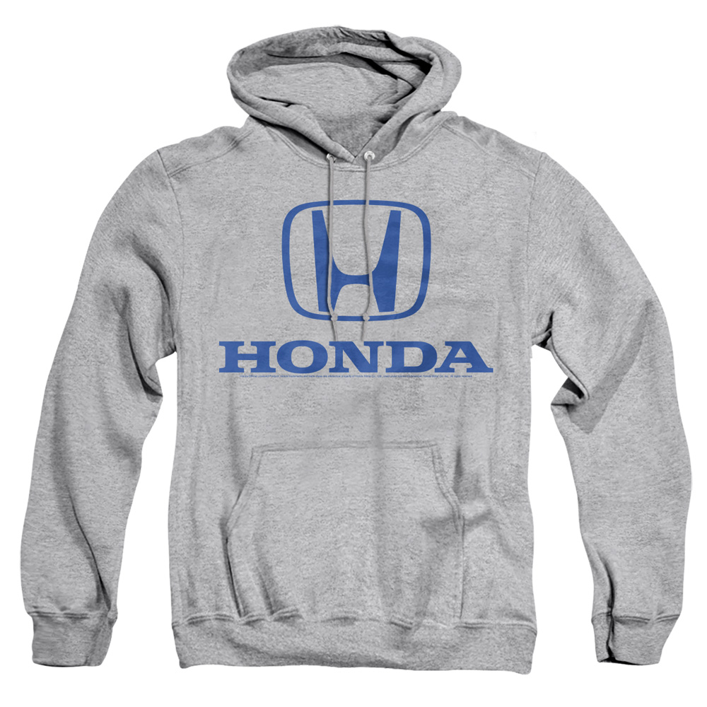 HNDA105E-AFTH-4 Honda Standard Logo Adult Pullover Hoodie, Athletic Heather - Extra Large