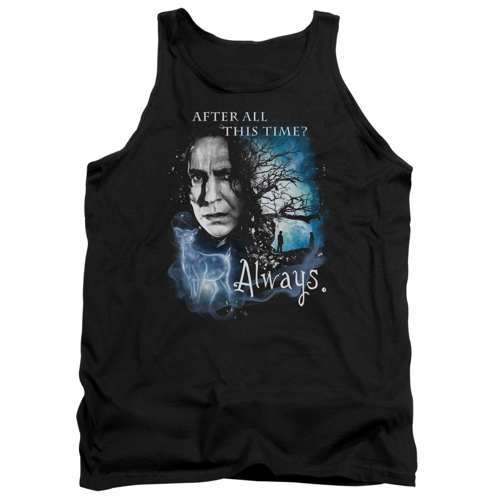 HP8101-TK-2 Harry Potter Always Adult Tank Top, Black - Medium