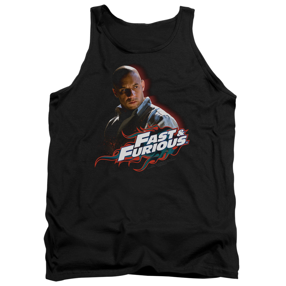 UNI166-TK-3 Fast & The Furious Toretto Adult Tank Top, Black - Large -  Trevco Sportswear