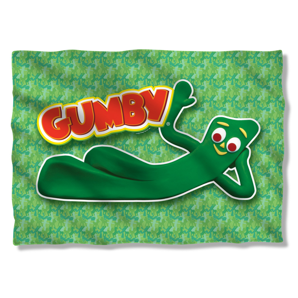 GMB135-PLO1-0 Gumby Chilling Pillow Case, White - 20 x 28 in.