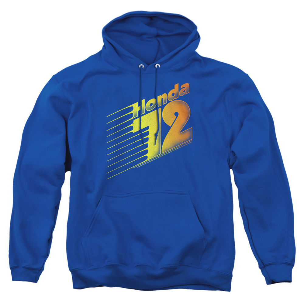 HNDA101-AFTH-2 Honda Good Ol 72 Adult Pullover Hoodie, Royal - Medium