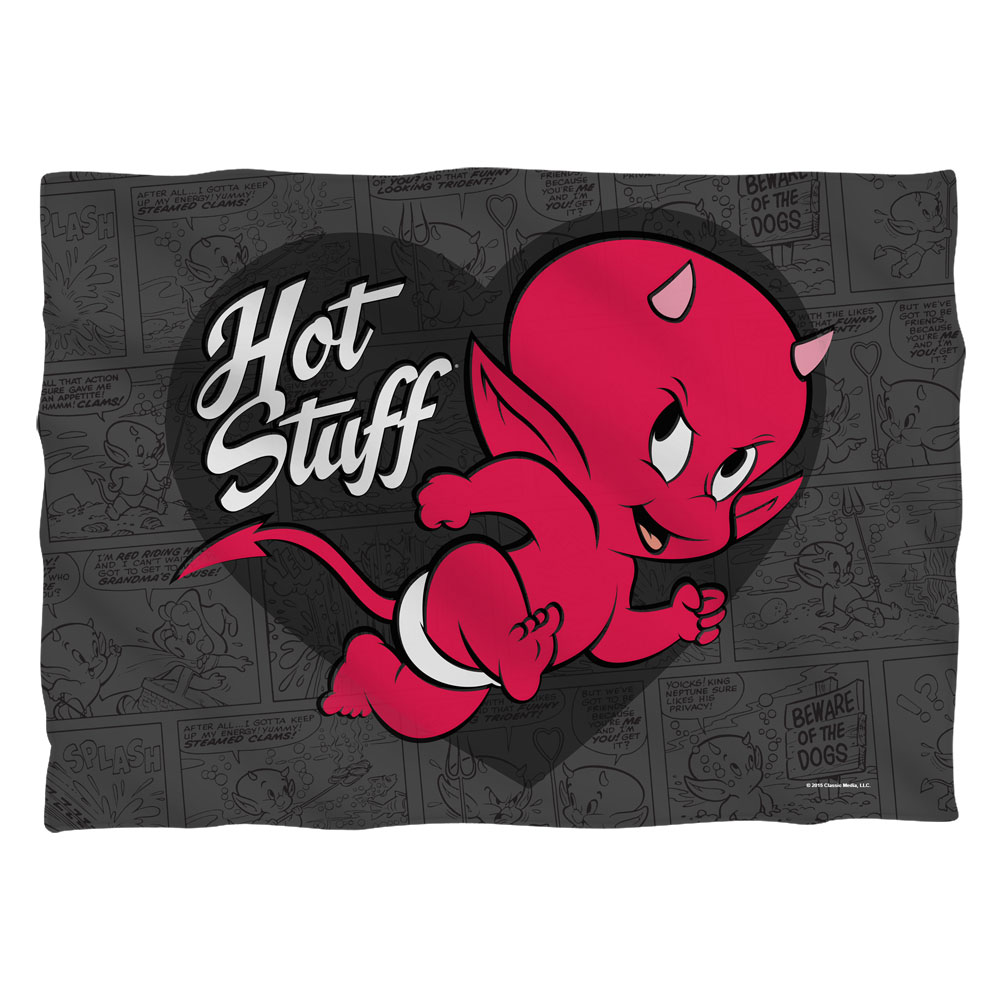 DRM290-PLO1-0 Hot Stuff Mischievous Pillow Case, White - 20 x 28 in.