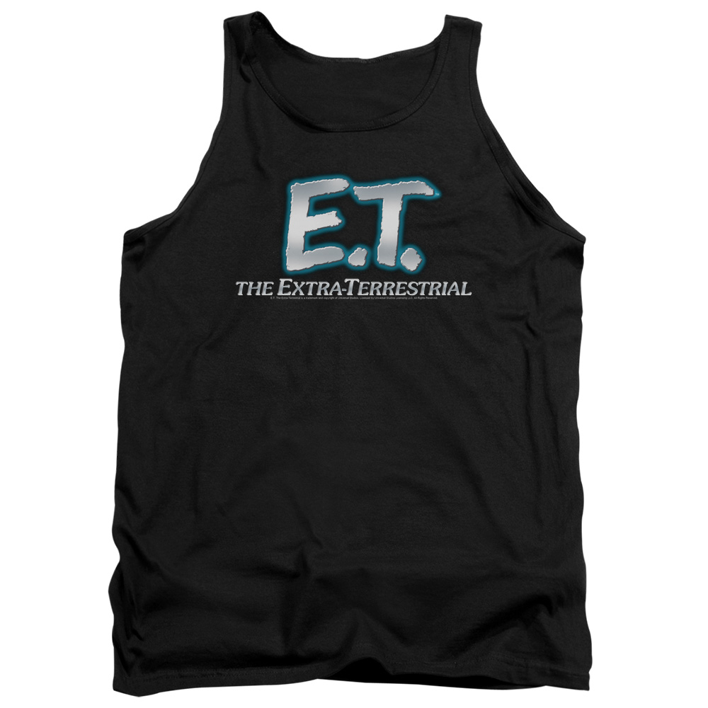 UNI102-TK-4 ET Logo Adult Tank Top, Black - Extra Large