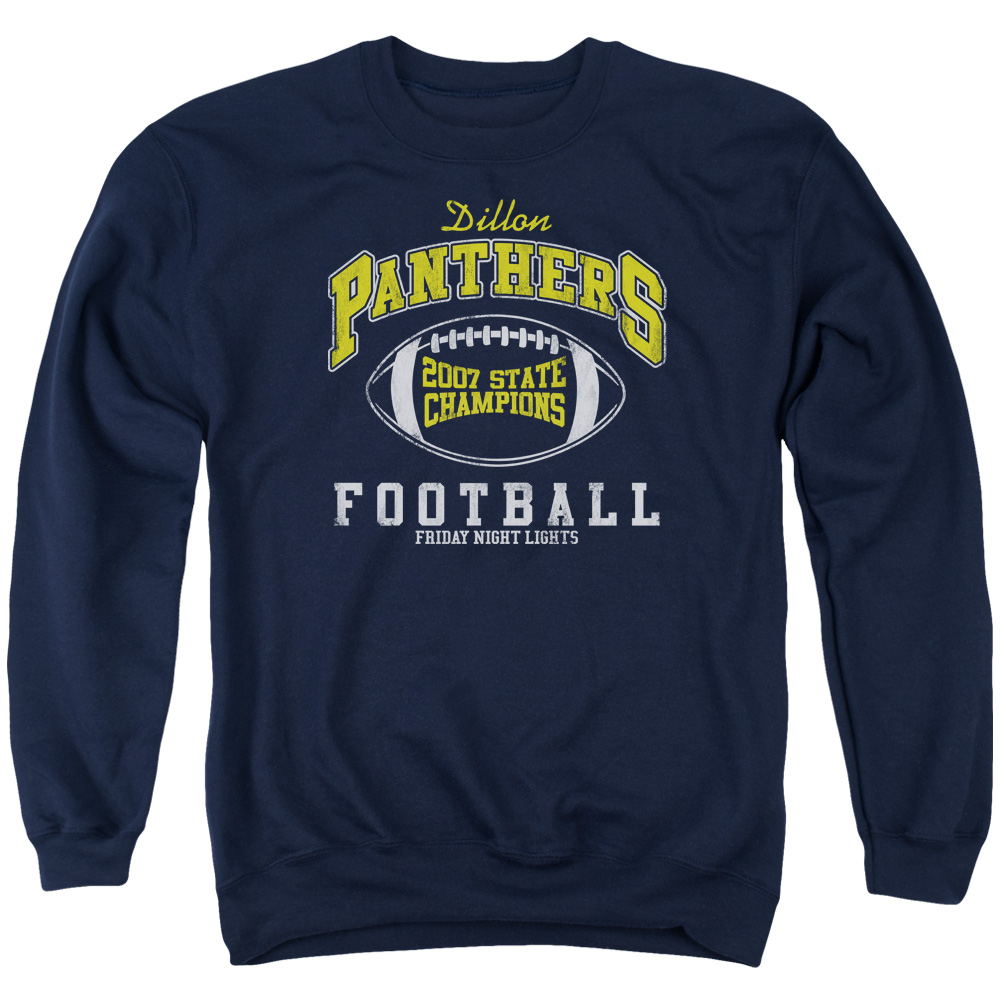NBC603-AS-6 Friday Night Light State Champs Adult Crewneck Sweatshirt, Navy - 3X