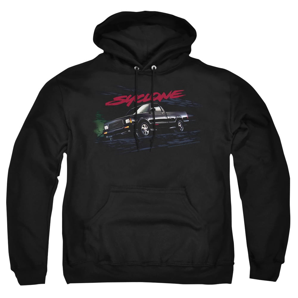 GMC107-AFTH-6 GMC Syclone Adult Pullover Hoodie, Black - 3X