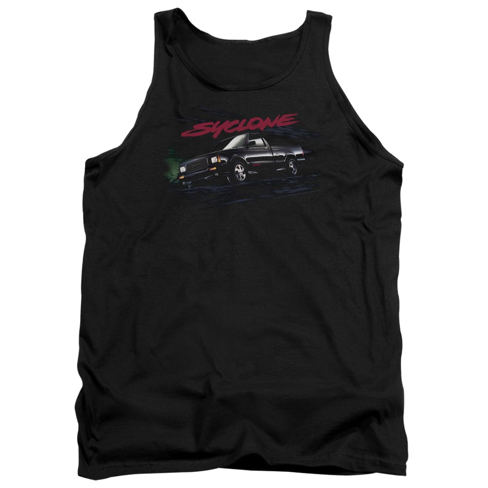 GMC107-TK-3 GMC Syclone Adult Tank Top, Black - Large