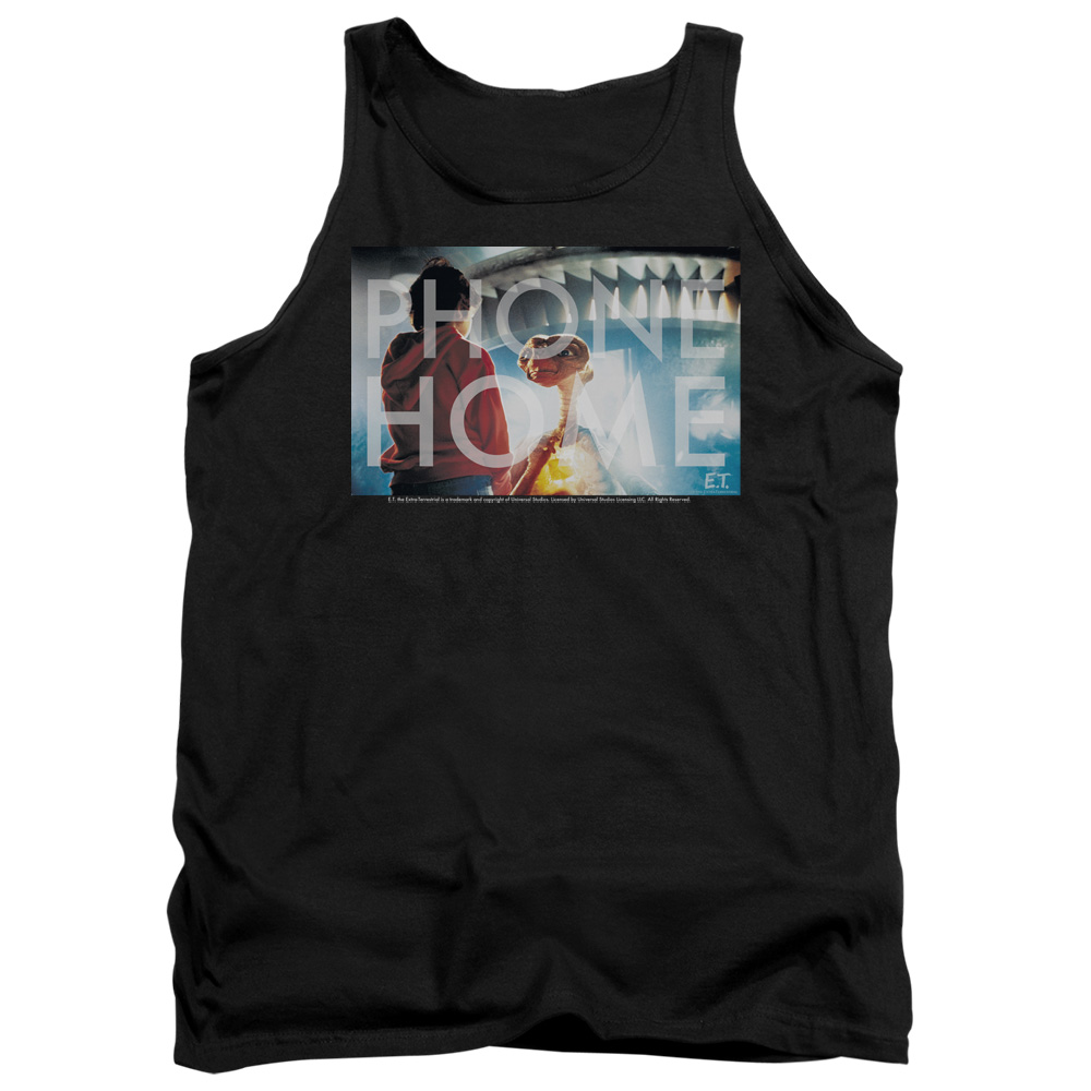 UNI978-TK-3 ET Knockout Adult Tank Top, Black - Large