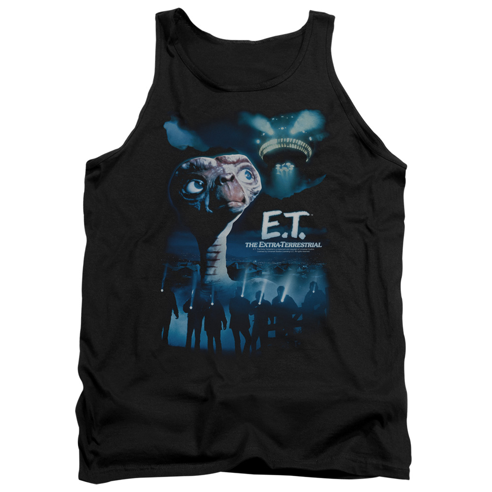 UNI137-TK-3 ET Going Home Adult Tank Top, Black - Large