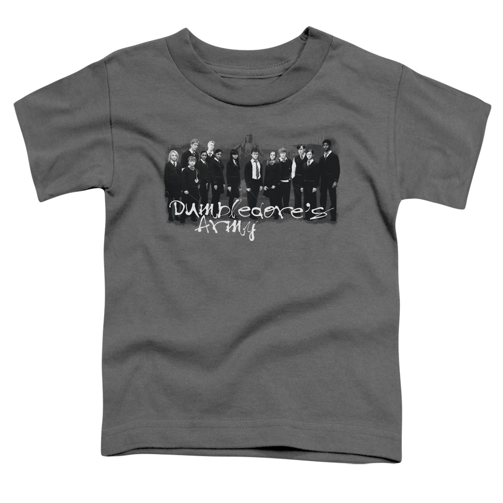 HP5004-KT-1 Harry Potter & The Order of Phoenix Da Squad Toddler Short Sleeve T-Shirt, Charcoal - Large 4T