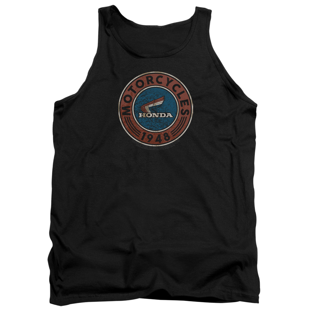 HNDA118-TK-2 Honda Motorcycle Adult Tank Top, Black - Medium