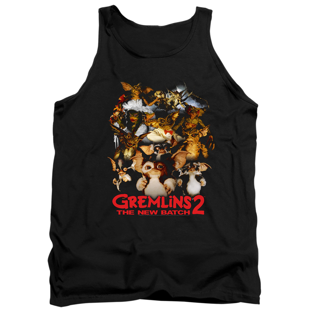 WBM935-TK-3 Gremlins 2 Goon Crew Adult Tank Top, Black - Large