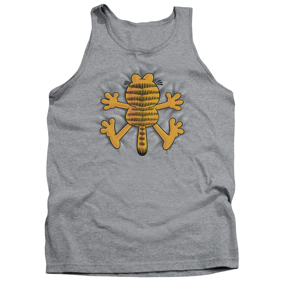 GAR215-TK-2 Garfield OW Adult Tank Top, Athletic Heather - Medium