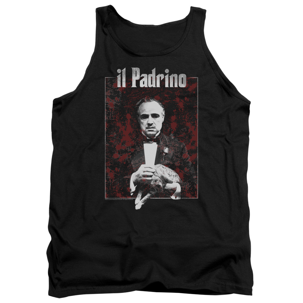 PAR640-TK-2 Godfather Sangue Adult Tank Top, Black - Medium