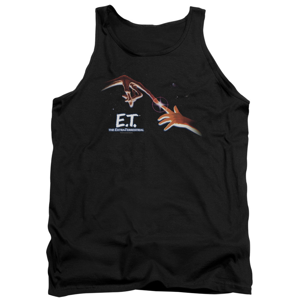 UNI175-TK-2 ET Poster Adult Tank Top, Black - Medium