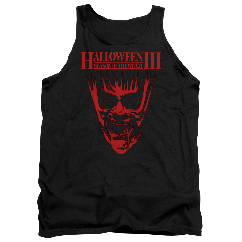 UNI389-TK-2 Halloween III Title Adult Tank Top, Black - Medium