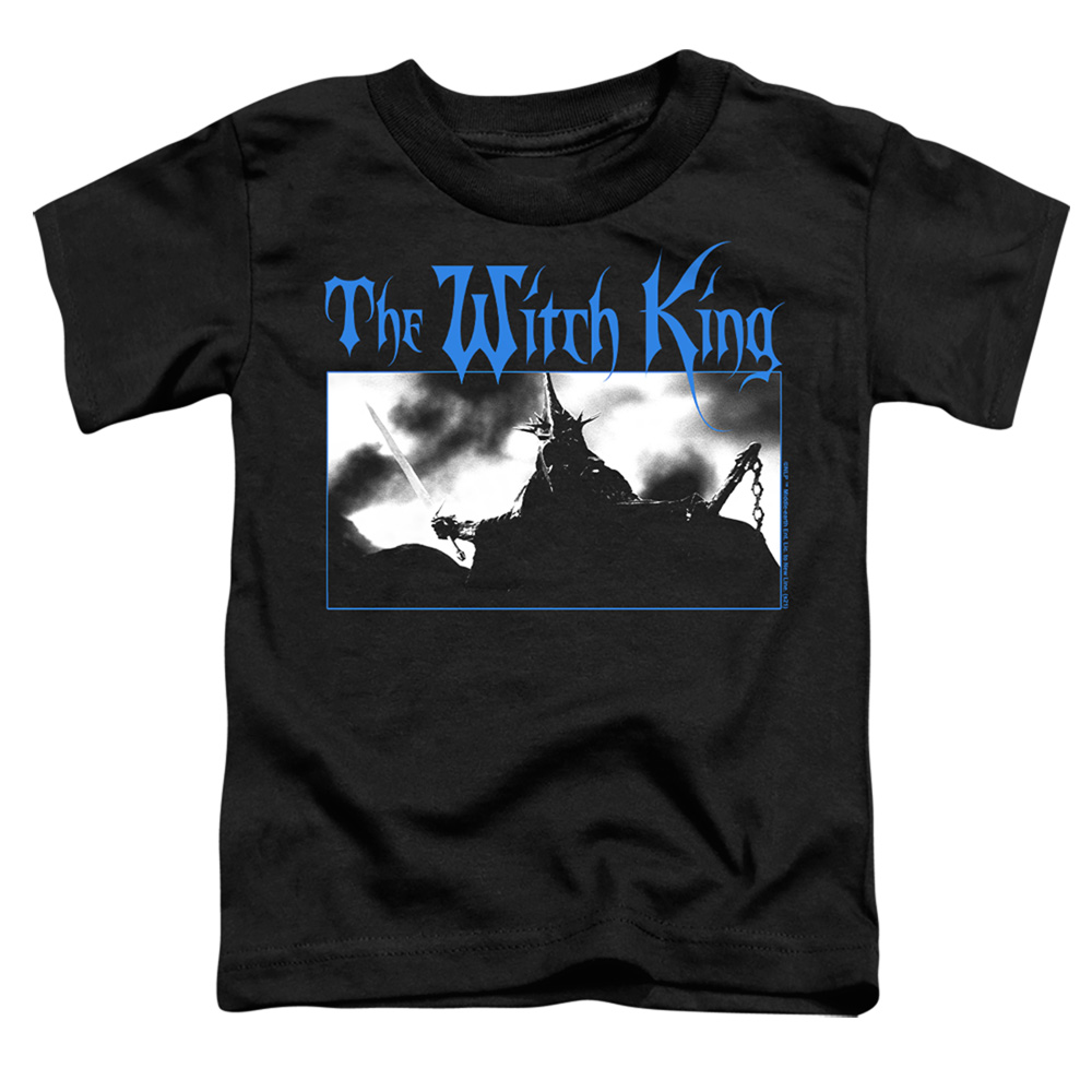 LOR1155-TT-3 Lord of The Rings The Witch King Toddler Short Sleeve T-Shirt, Black - Large 4T