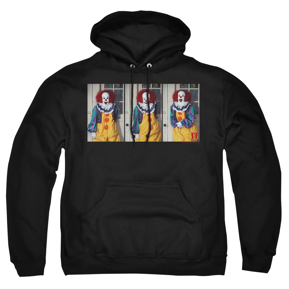 WBM879-AFTH-3 It 1990 Joke Adult Pullover Hoodie, Black - Large