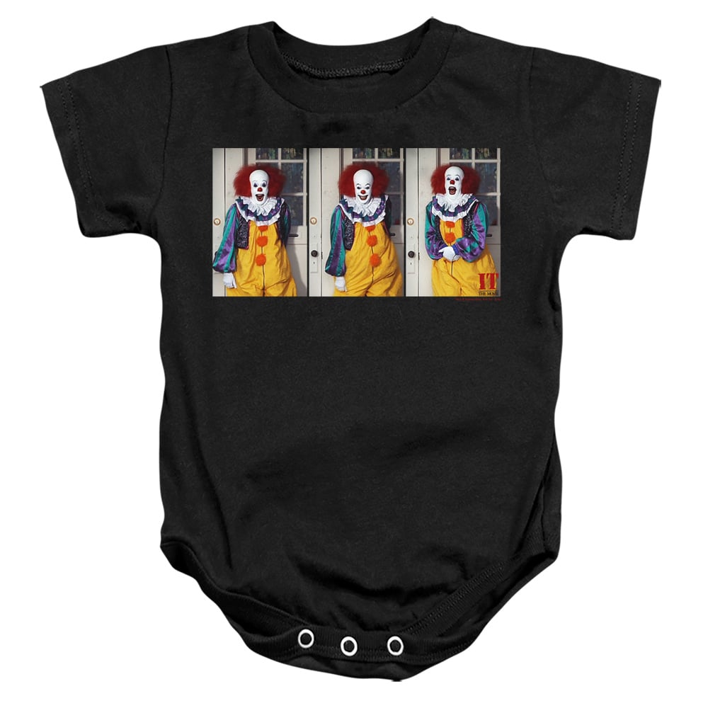 WBM879-SS-3 It 1990 Joke Infant Snapsuit, Black - Large - 18 Month