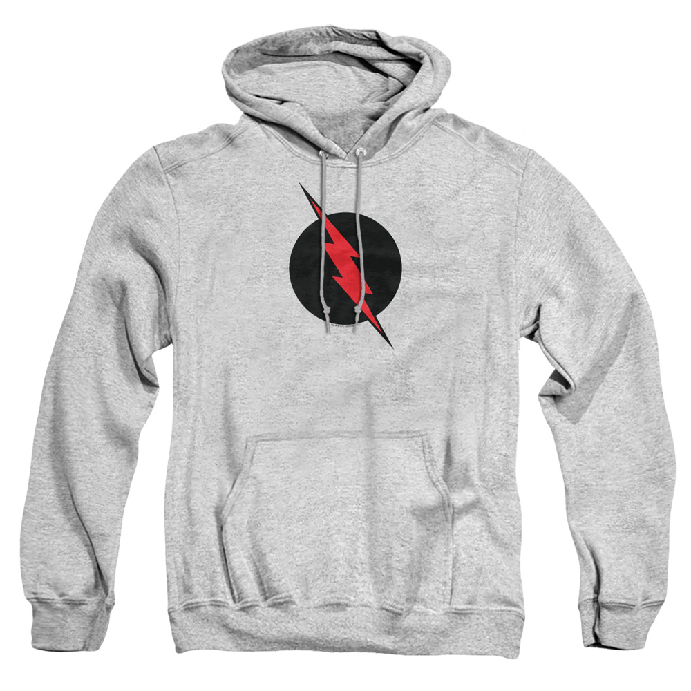 JLA476C-AFTH-6 JLA Reverse Flash Adult Pullover Hoodie, Athletic Heather - 3X