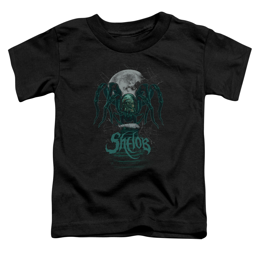LOR3033-KT-1 Lord of The Rings Shelob Toddler Short Sleeve T-Shirt, Black - Large 4T