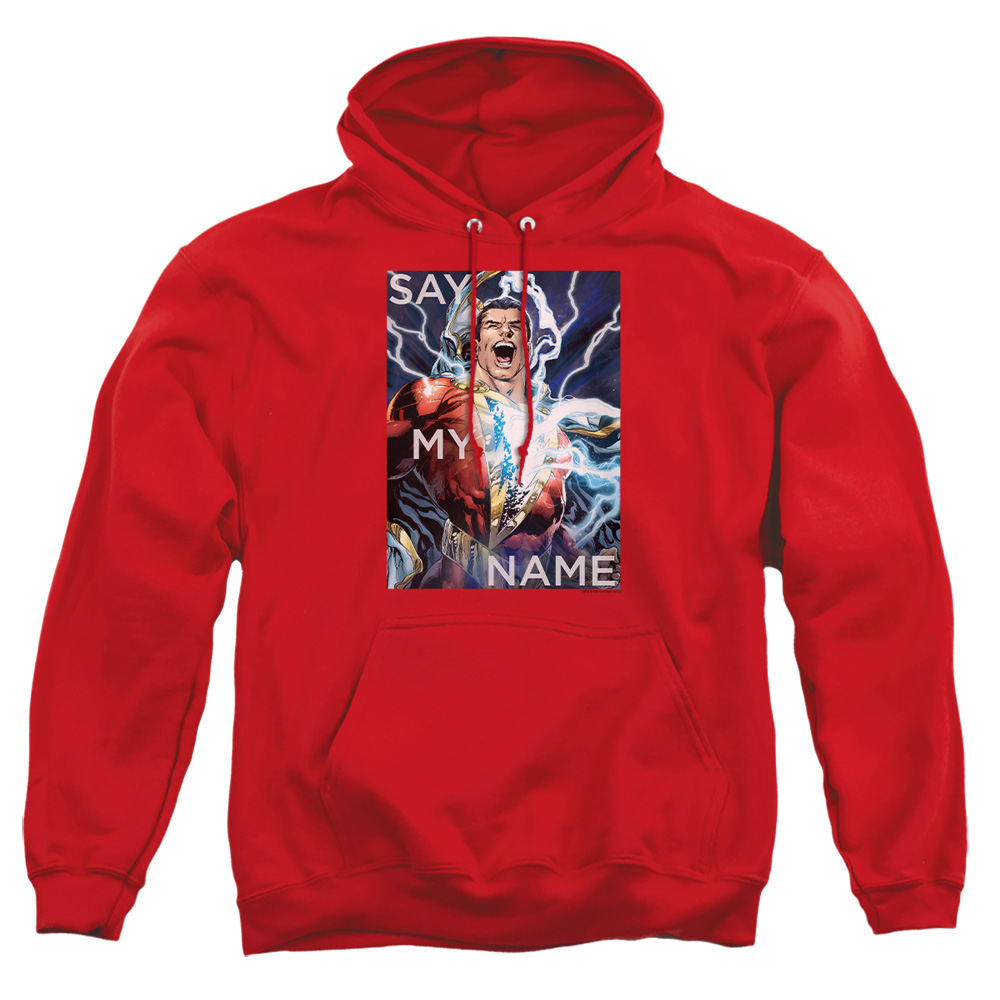 JLA557-AFTH-2 JLA Say My Name Adult Pullover Hoodie, Red - Medium