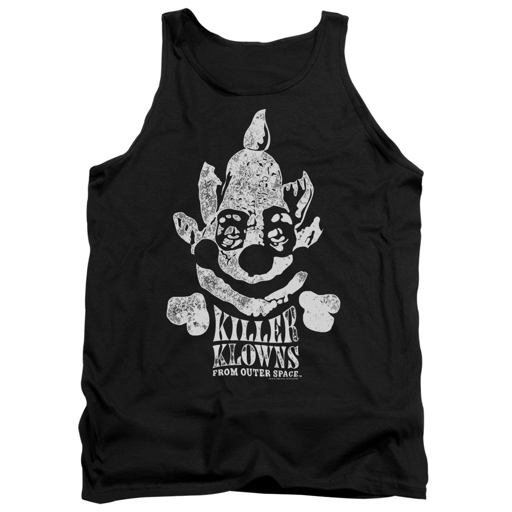 MGM334-TK-2 Killer Klowns From Outer Space Kreepy Adult Tank Top, Black - Medium