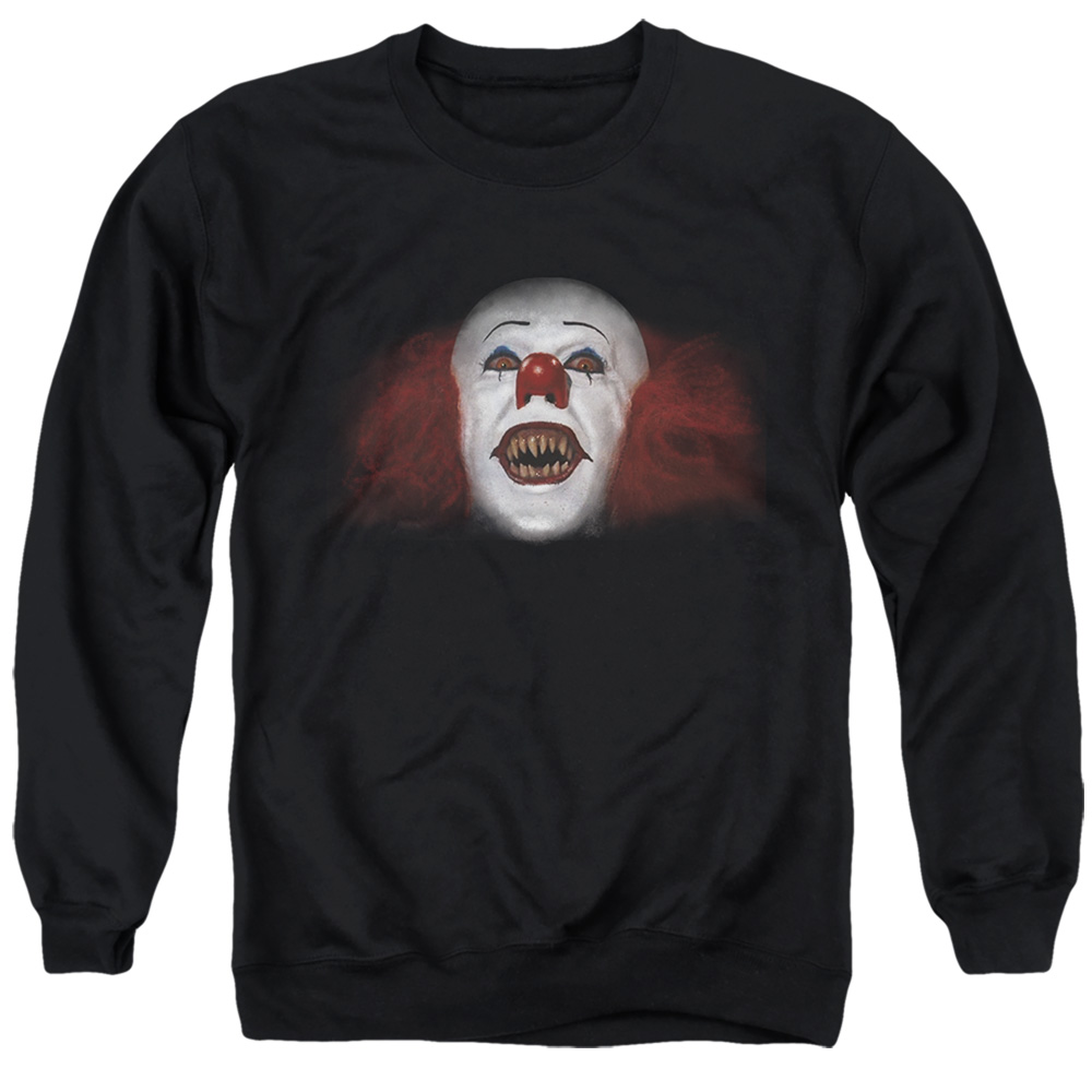 WBM872-AS-5 It 1990 Every Nightmare Youve Ever Adult Crewneck Sweatshirt, Black - 2X