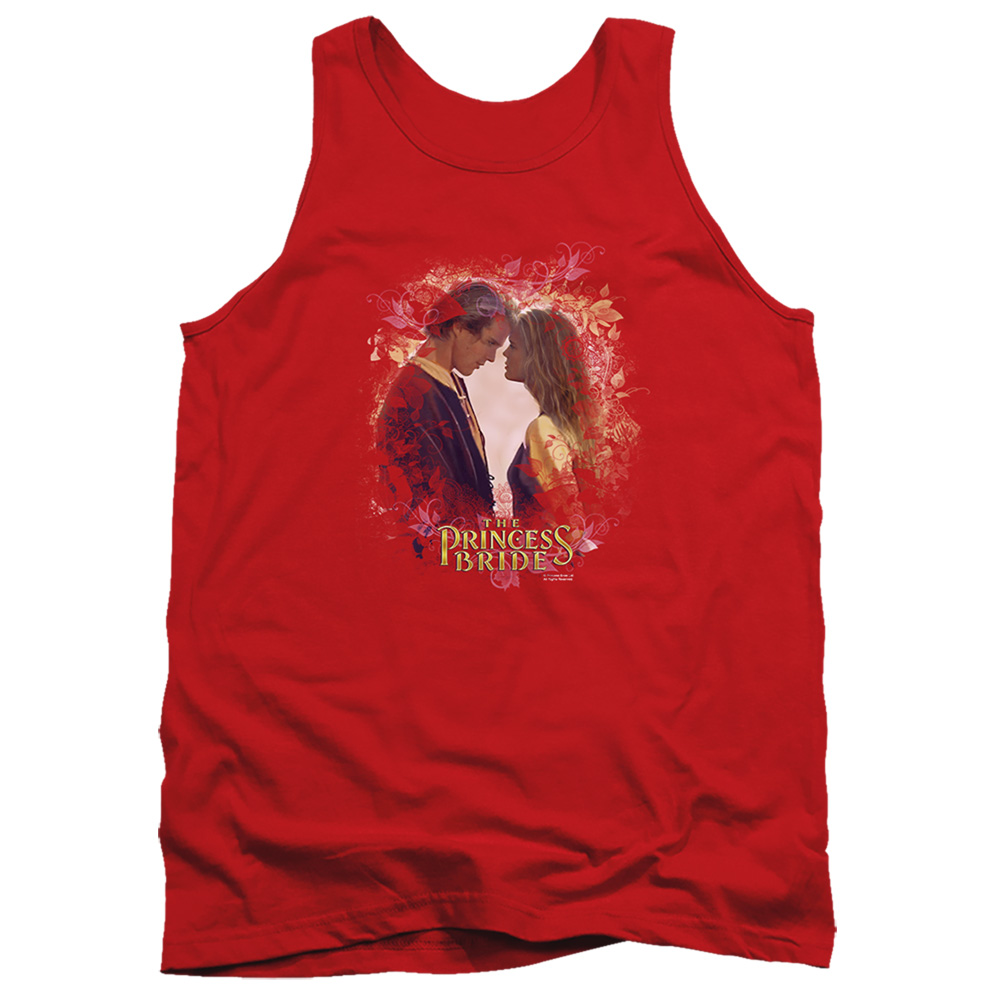 PB151D-TK-1 Princess Bride Young Love Adult Tank Top, Red - Small