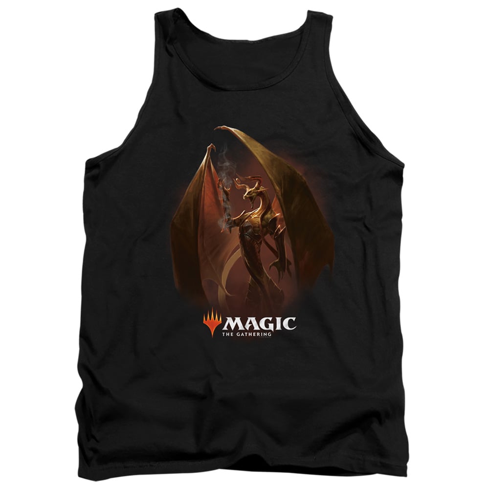 HBRO649-TK-2 Magic The Gathering Nicol Bolas Adult Tank Top, Black - Medium