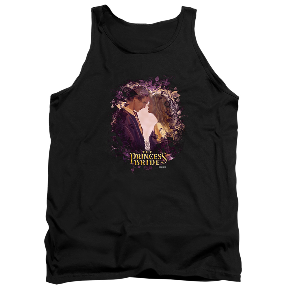PB151E-TK-2 Princess Bride Young Love Adult Tank Top, Black - Medium