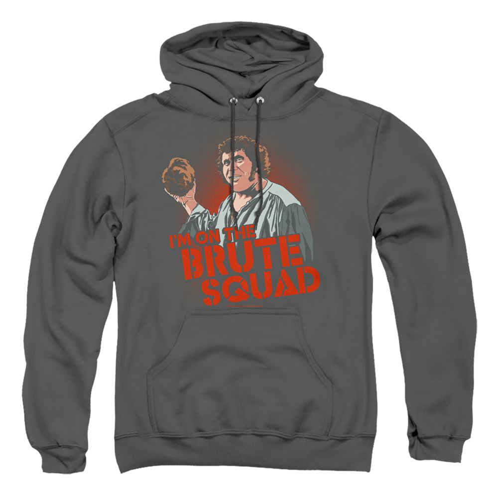PB155F-AFTH-2 Princess Bride Im on The Adult Pullover Hoodie, Charcoal - Medium
