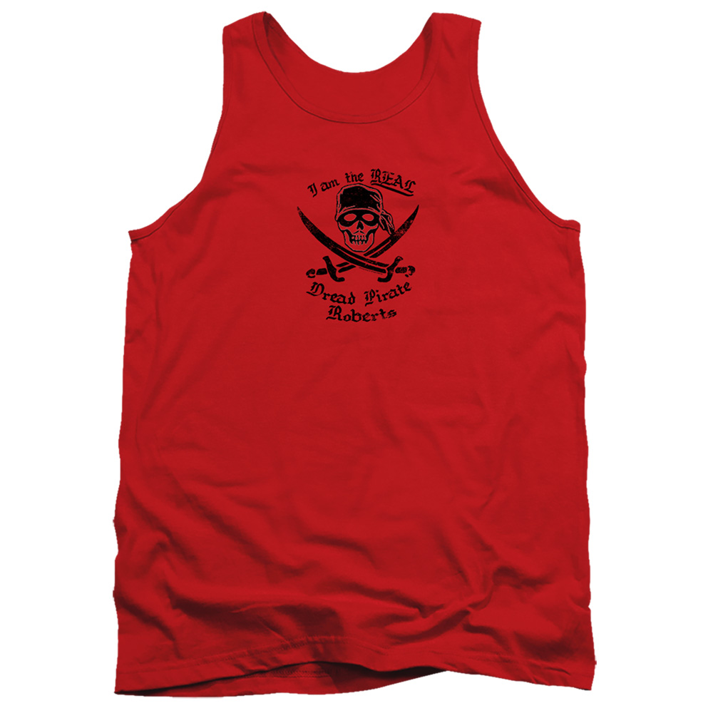 PB108E-TK-2 Princess Bride The Real DPR Adult Tank Top, Red - Medium