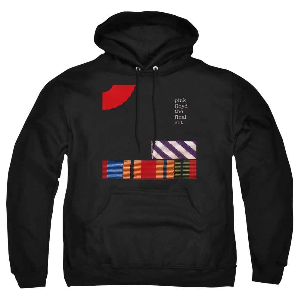 PERRY223-AFTH-4 Pink Floyd The Final Cut Adult Pullover Hoodie, Black - Extra Large